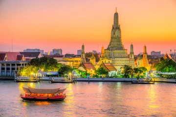 Tuinposter Bangkok Bangkok  Wat Arun,Thailand
