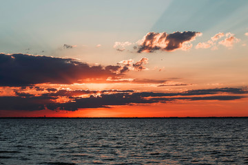 God Rays on the Water