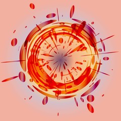 abstract background with circle