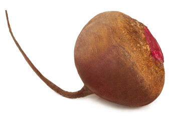 Beetroot isolated on white