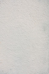 White plastered wall texture background. Top view