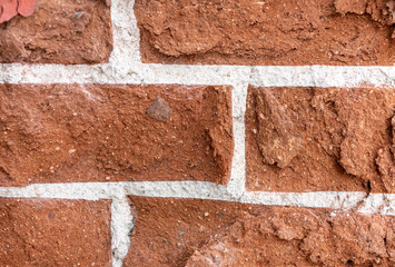 Texture of an old brick wall