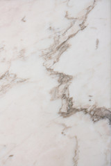 White marble texture background with natural patterns