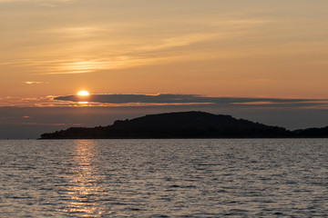 Sunset Over Adriatic Sea