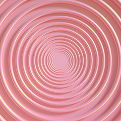 Elegant metal background with pedestal, podium and studio. 3d illustration, 3d rendering.