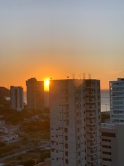 Coucher de soleil Santa Marta Colombie