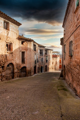 The quiet town of Torrebesses