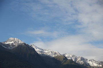 snow covered alps