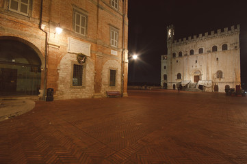 Piazza Della signoria, Gubbio