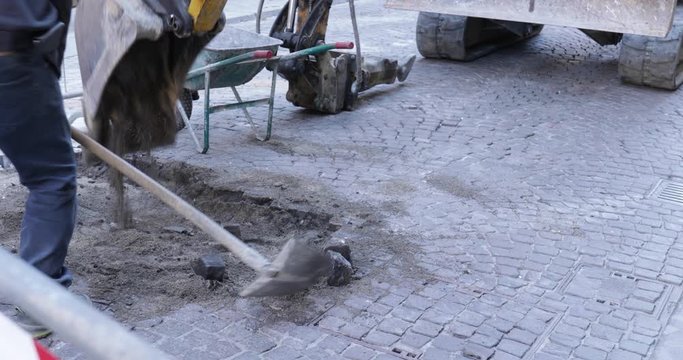scavi in strada