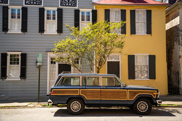 Fototapeta premium Historical downtown area of Charleston, South Carolina, USA