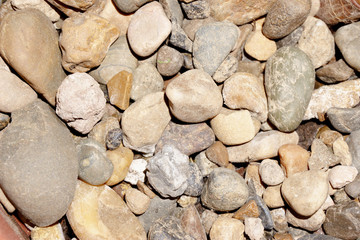 pebbles on the beach