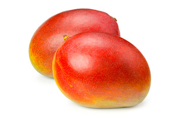 mango isolated on white background. healthy food