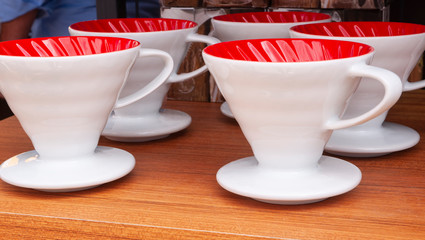 Coffee cups and mugs on sale, Istabul