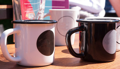 Coffee cups and mugs on sale, Istabul