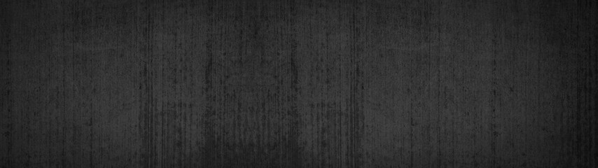 black stone concrete texture background anthracite panorama banner long	