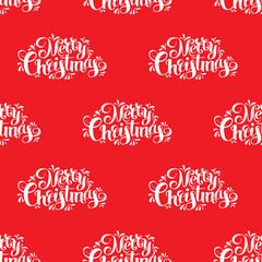 Christmas and New Year seamless holiday pattern design. Vector illustration.