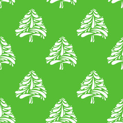 Christmas and New year holiday seamless pattern design.