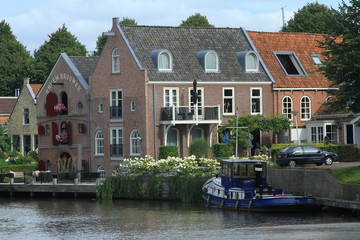 Fototapeta na wymiar Maison typique des Pays-Bas