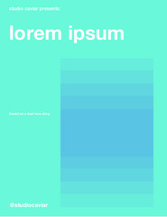 Minimal Modern Design Template by Studio Caviar