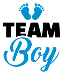 Team baby boy blue © Miceking