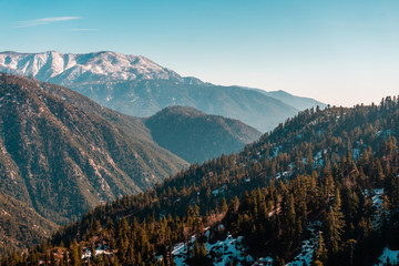 Road to Big Bear Lake