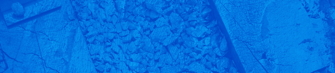 Obraz premium abstract blue texture background with copy space for design