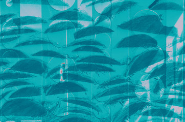 abstract turquoise, celadon and aquamarine colors background for design