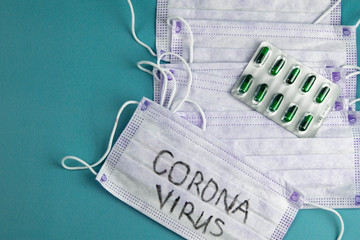 Coronavirus 2019-nCoV. Corona virus outbreaking. Epidemic virus Respiratory Syndrome. China.