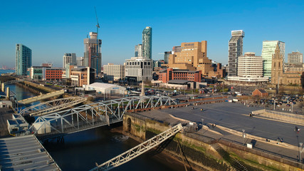 Fototapeta na wymiar Liverpool City / River Mersey