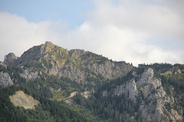view of mountains