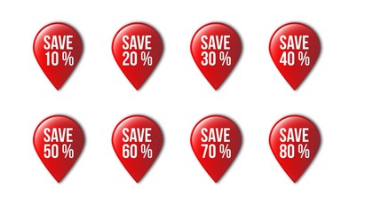 Save discount badge vector illustration, web banner design, discount card, promotion, flyer layout, ad, advertisement, printing media.