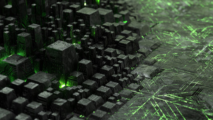 circuit board,abstract network technology background,3d rendering,conceptual image.
