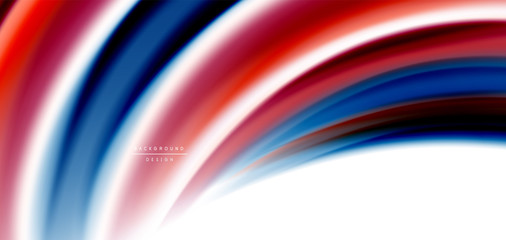 Silk smooth lines on white, liquid fluid color waves. Vector Illustrations For Wallpaper, Banner, Background, Card, Book, Illustration, landing page, cover, placard, poster, banner, flyer, design