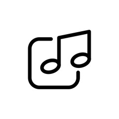 Vector music icon design