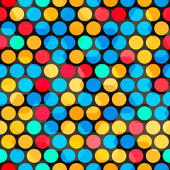 abstract color bubbles seamless