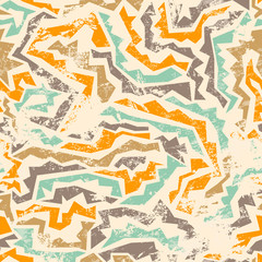 ancient seamless pattern with grunge effect