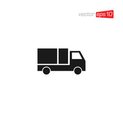 Truck Delivery Icon Design Illustration