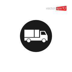 Truck Delivery Icon Design Illustration