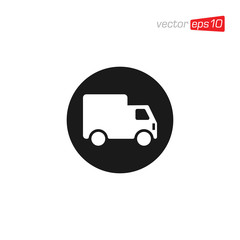 Truck Delivery Icon Design Illustration