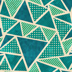 green color fabric seamless pattern with grunge effect