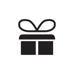 gift box icon design vector logo template EPS10