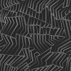 monochrome grid seamless pattern