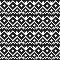 monochrome mexico seamless pattern