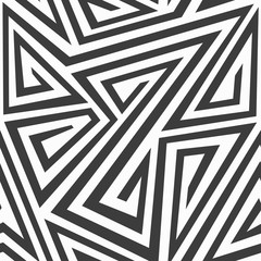 Fototapeta premium monochrome tribal seamless texture