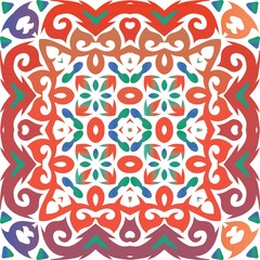 Decorative color ceramic talavera tiles.