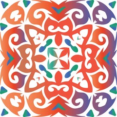 Decorative color ceramic talavera tiles.