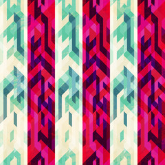 vintage stripe seamless pattern
