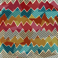 zigzag seamless pattern