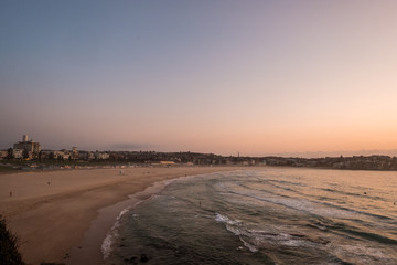 Sydney's Bondi Beach at sunrise